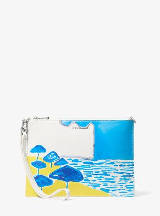 Michael Kors X Christina Zimpel Jet Set Extra-Large Convertible Wristlet