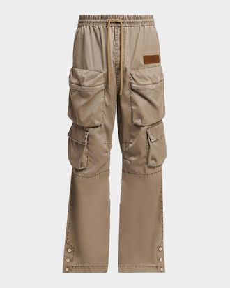 Amiri Logo Drawstring Cargo Pants