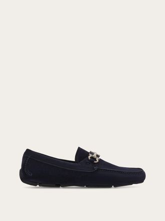 Ferragamo Men Gancini ornament driver Blue Size 10.5