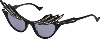 Gucci Damens Sonnenbrille Acetat Schwarz