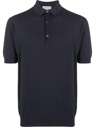 John Smedley Adrian polo shirt - Blue