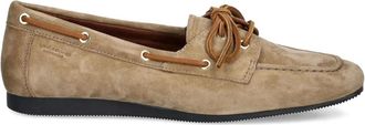 Vagabond lace-up suede loafers - Brown