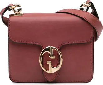 Gucci Pre-owned Womens Crossbody Leather Bag - Brown - One Size