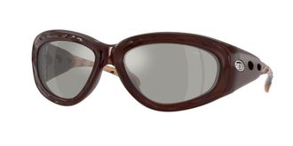 Diesel DL3015U 20536G Mens Sunglasses Orange Size 63
