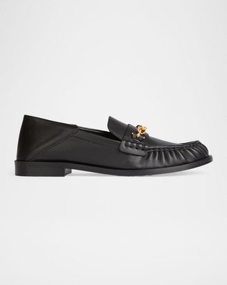 Balmain Men & apos;s Leather Loafers