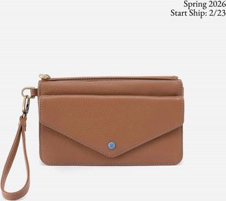 Hobo Goldie Wristlet In Brown Sugar
