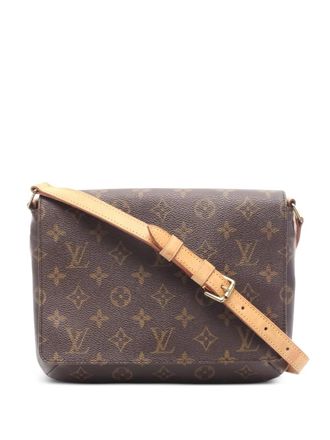 Louis Vuitton 2001 Musette Tango schoudertas - Bruin
