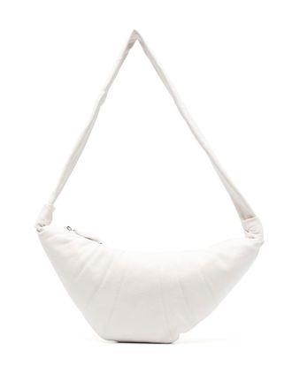 Christophe Lemaire Croissant crossbodytas - Wit