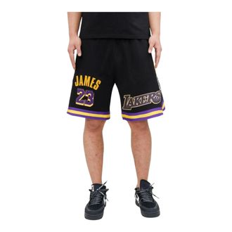 Pro Standard Pro Standard Los Angeles Lakers Lebron James Pro Team Shorts in Black Men