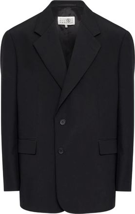 Maison Margiela Button-up blazer - Zwart
