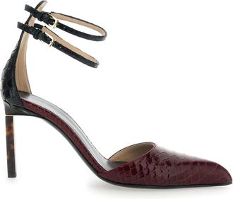 Tom Ford Dames, Schoenen, Rood, Maat: 39 EU Leer