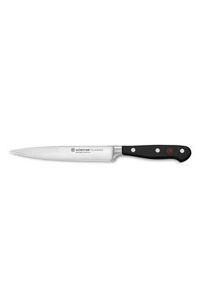 W&uuml;sthof Classic 6-Inch Utility Knife in Black at Nordstrom