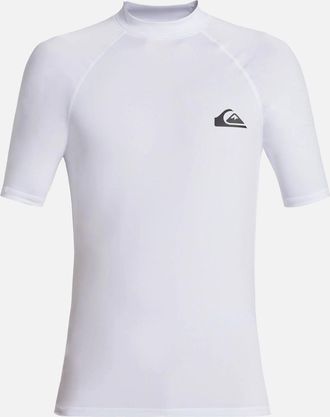 Quiksilver Mens Quiksilver Mens Everyday UV Protect Rash Vest - White - Size: 40