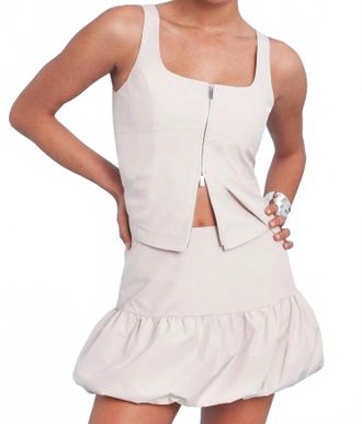 Amanda Uprichard Violet Top In Gazette