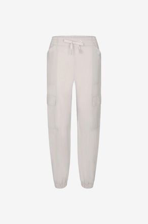 Moncler Cargohose aus Baumwolle in Crinkle-Optik