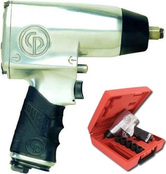 Trade Shop Trade Shop - Svitabulloni 1/2 Pollice Chicago Pneumatic Cp734h Chiave Ad Impulsi + Boccole