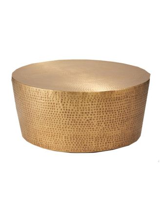 Global Views Izmir Hammered Cocktail Table