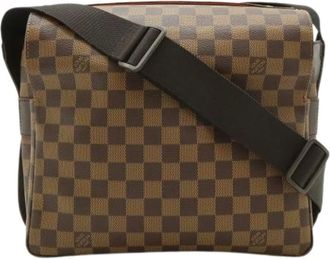 Louis Vuitton Pre-owned Cross Body Bags, female, Brown, Size: ONE SIZE Pre-owned Damier Handbag