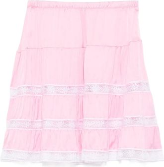 Gimaguas Minigonna con balze - Rosa