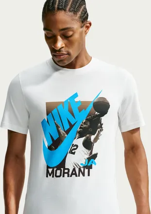 Nike Mens Ja Basketball T-Shirt in White | IM5068-133