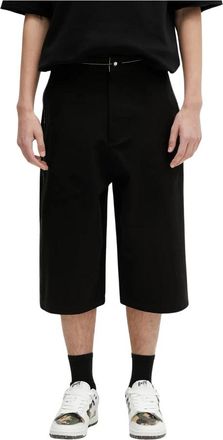 Ader Error Product. 87 Shorts - Heren - Korte Broeken - Zwart - XL - Katoen - Korte Broeken