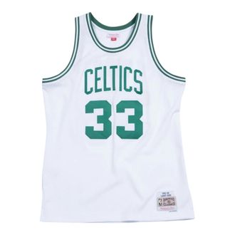 Mitchell & Ness Maglia Larry Bird Celtics 1985-86 - - Sport - Uomo - Bianco - S