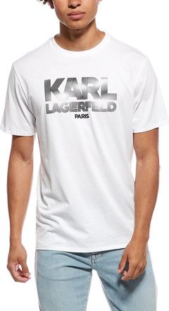 Karl Lagerfeld Karl Lagerfeld Rubberized Large Karl T-Shirt