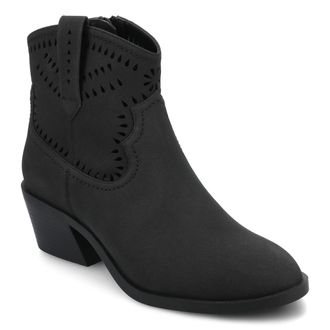 Journee Collection Women & apos;s Cheyenne Western Booties