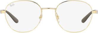 Ray-Ban Demo Square Unisex Eyeglasses RX6461 2500 49