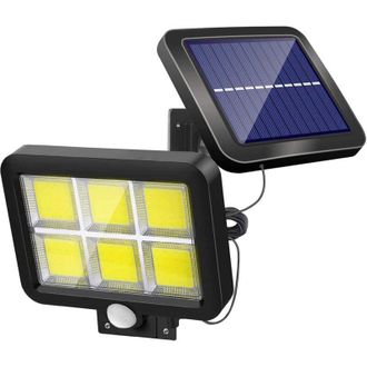 OEM Potente Luce Solare Per Esterni Con Sensore Di Movimento, 120 Led, Illuminazione Bianca Impermeabile, Luci Solari Per Giardino, Terrazza, Patio, Porta
