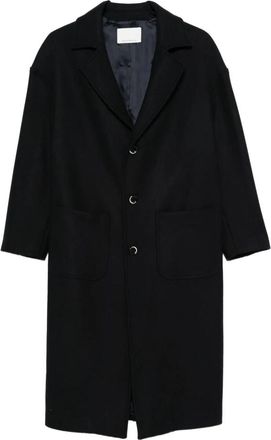 Nine In The Morning Single-Breasted Coat - Dames - Mantel - Blauw - S - Jassen