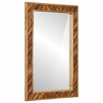 vidaXL Espejo Marr&oacute;n 70 X 50 X 3 Cm Cristal Vidaxl