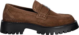 Guess Gorizia - Heren - Loafers - Bruin - 41 EU - Su&egrave;de - Schoenen