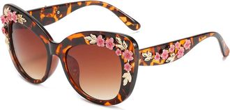 Generic Cat Eye Female Sunglasses Outdoor Vacation Beach Street Shooting Glasses (Color : E, Size : Medium) 2026