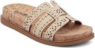 Earth Fairren Slide Sandal in Light Natural at Nordstrom, Size 8.5