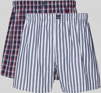 Christian Berg Boxershorts mit elastischem Bund im 2er-Pack in Marine, Gr&ouml;&szlig;e XXL