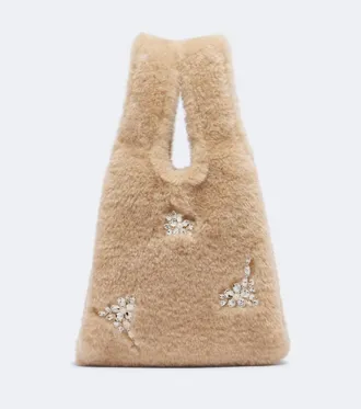Simone Rocha Mini embellished shopper