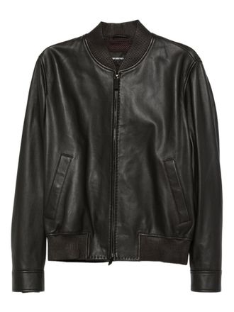Men's Emporio Armani Leather Jackets - up to −83% | Stylight