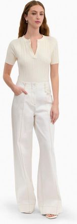 Rebecca Taylor Boucle Knit Sweater in Ivory at Nordstrom, Size X-Small