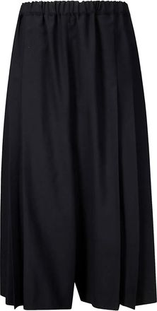 Comme Des Garçons Pantaloni a gamba ampia - Blu