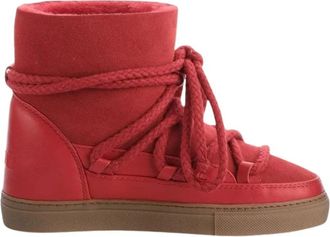 INUIKII Classic Boot - Dames - Winterlaarzen - Rood - 37 EU - Wol - Schoenen