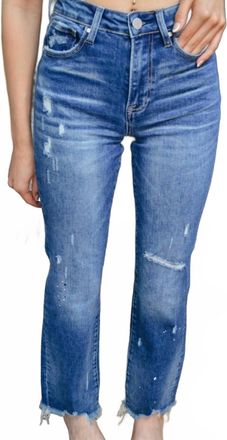 Kancan Chelsey High Rise Jeans In Blue