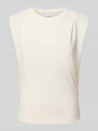 Jake*s Tanktop mit Rundhalsausschnitt in Beige, Gr&ouml;&szlig;e 38