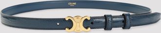 Celine Triomphe Leather Belt
