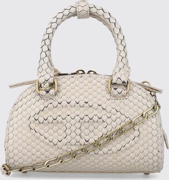 Diesel Borsa 1dr Dome con stampa Diesel in pelle