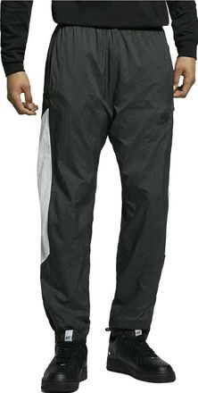 Nike Sportswear Classic Woven Track Athletic Pants Grey White AR1873-060