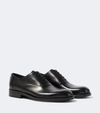 Canali Leather Oxford shoes