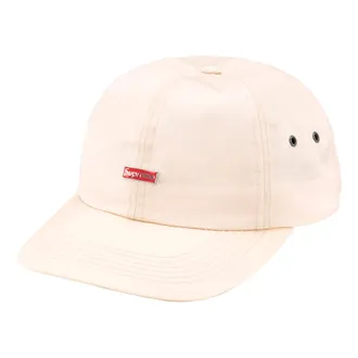 SUPREME FW23 Week 5 Enamel Logo 6-Panel Cap White SUP-FW23-2327