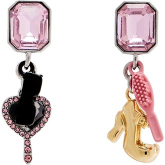 Marc Jacobs Dollhouse Charm Drop Earrings in Silver/Multi at Nordstrom