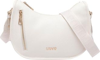 Liu Jo Cream Logo Crossbody Bag